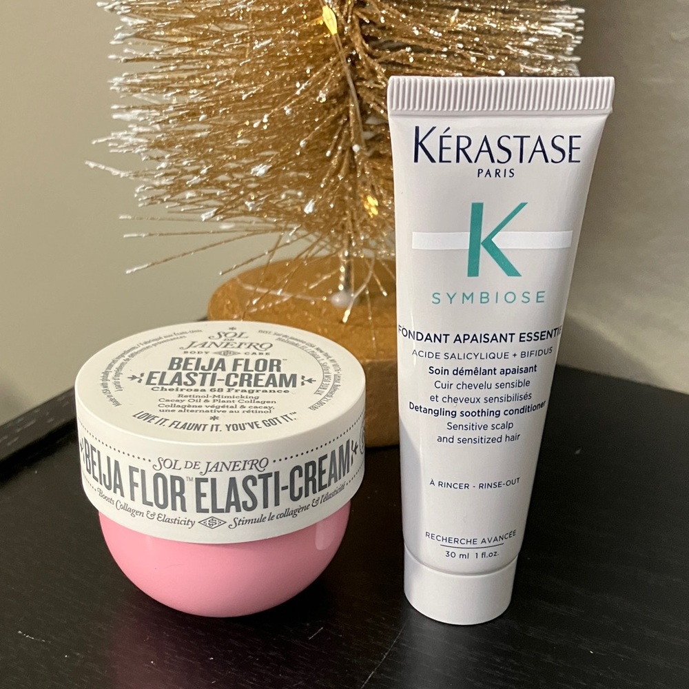 BUNDLE! Kérastase Symbiose Conditioner and Sol de Janeiro Cream Set